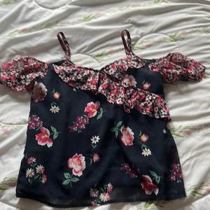 abercrombie kids tank/blouse, size 11/12 y/o